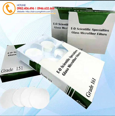Giấy lọc sợi thủy tinh E-D
